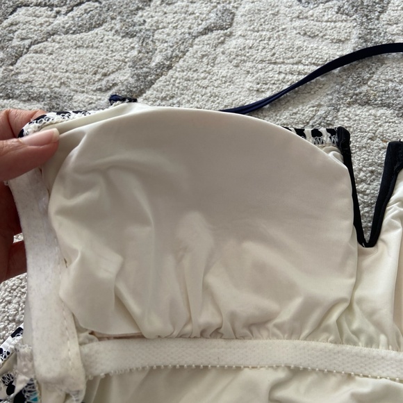 Revolve Trina Turk Aquarius Bandeau Swimsuit - Picture 6 of 7